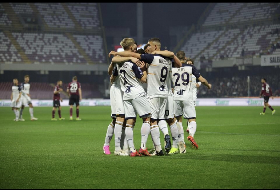 Salernitana - Lecce 1-0 audio articolo